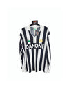 Juventus FC Long Sleeve Home Football Shirt 1991-1992 (M) 10 Baggio