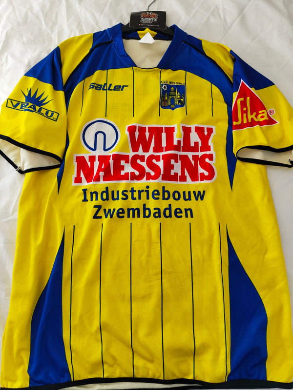 Matchworn KVC Westerlo Home Football Shirt 2009-2010 (XL) Number 16