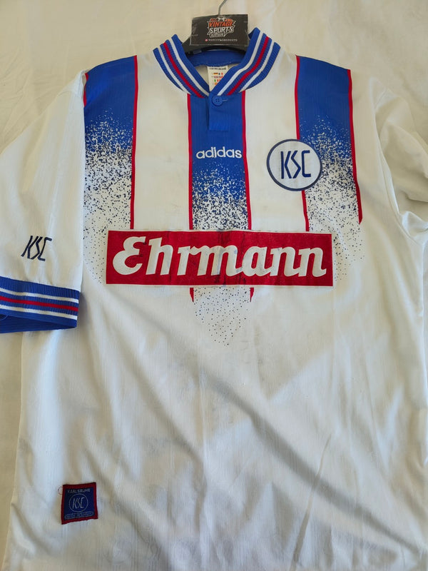 Karlsruher SC Home Football Shirt 1996-1998 (L)
