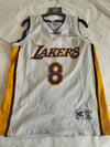 LA Los Angeles Lakers Away Basketball Jersey 1990s (L) #8 Bryant