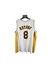 LA Los Angeles Lakers Away Basketball Jersey 1990s (L) #8 Bryant