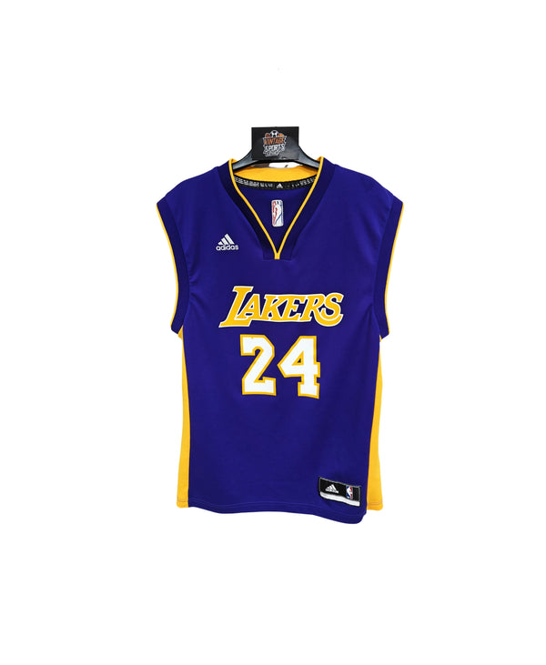 LA Los Angeles Lakers NBA Basketball Away Jersey 2016 (S) #24 Bryant