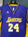 LA Los Angeles Lakers NBA Basketball Away Jersey 2016 (S) #24 Bryant