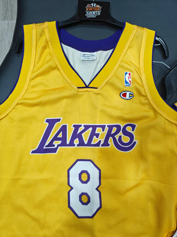 LA Los Angeles Lakers NBA Basketball Jersey 1990s (XL) #8 Bryant