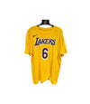 LA Los Angeles Lakers NBA Basketball T-shirt 2010s (M) 6 James