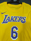 LA Los Angeles Lakers NBA Basketball T-shirt 2010s (M) 6 James