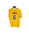 LA Los Angeles Lakers NBA Basketball T-shirt 2010s (M) 6 James