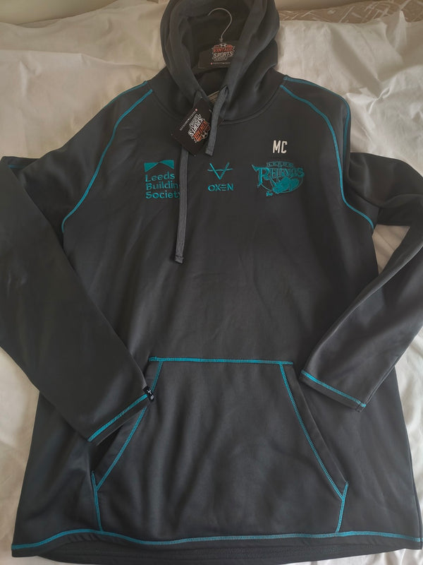 Leeds Rhinos Rugby League Issue Hoodie 2010s (XXL) #MC