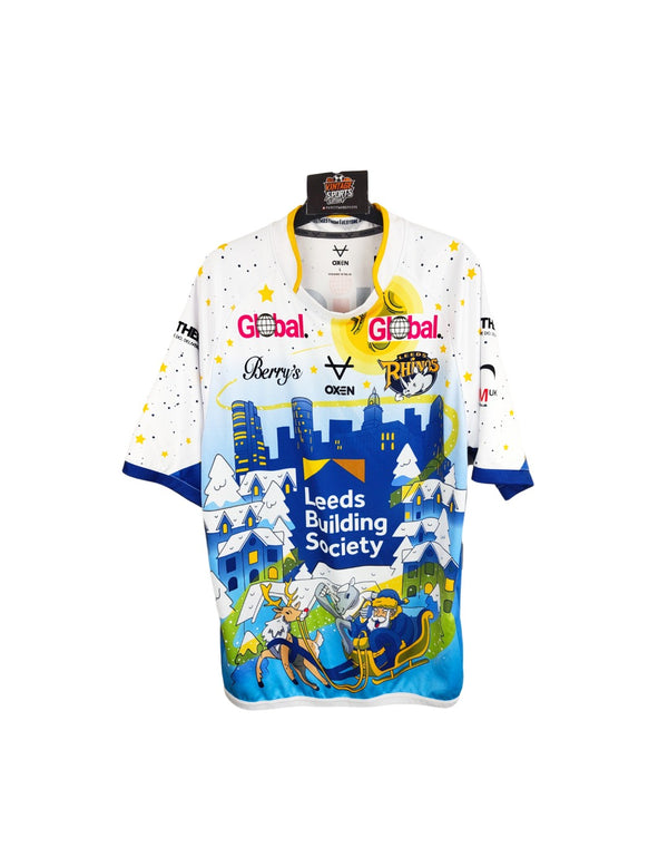 Leeds Rhinos Rugby League Special Christmas Shirt 2023-2024 (L)