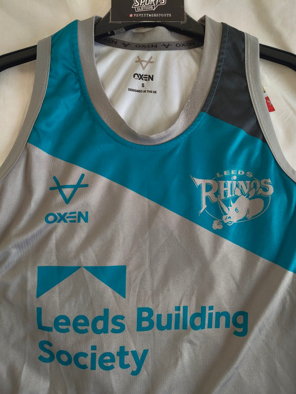 Leeds Rhinos Rugby League Training Vest Shirt 2023 (S)