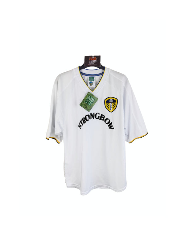 NEW Leeds United FC Official Retro Home Football shirt 2000-2002 (M)
