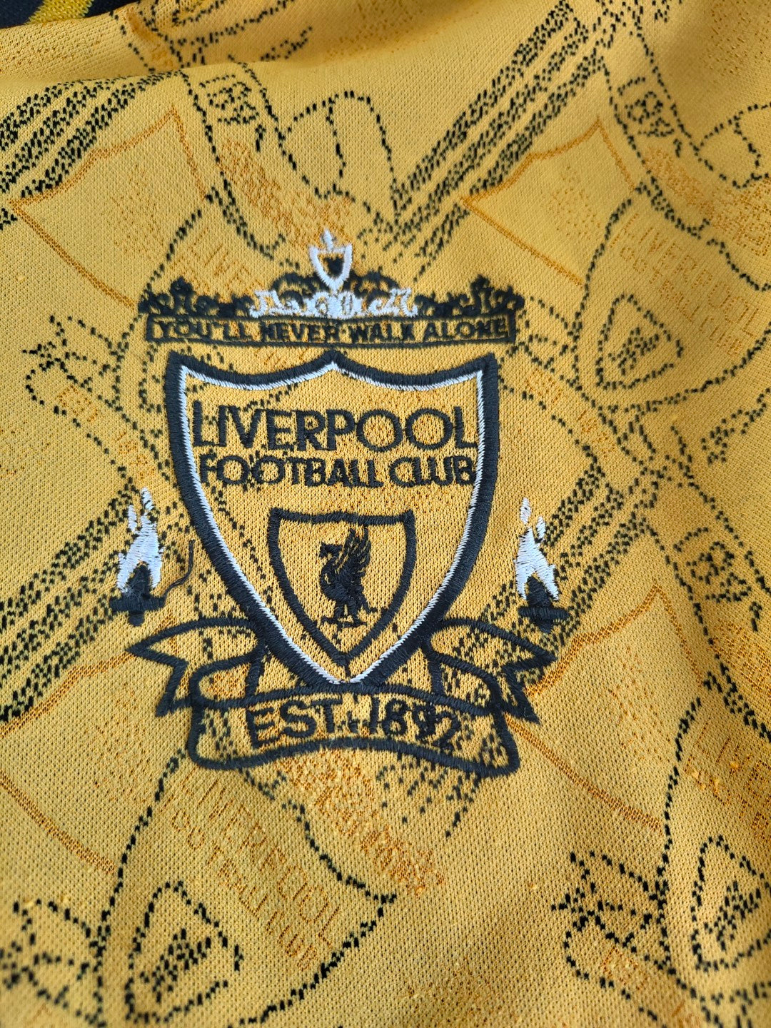 Liverpool FC Away Football Shirt 1994-1996 (S)