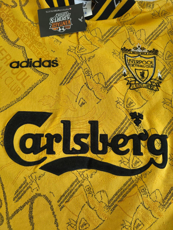 Liverpool FC Away Football Shirt 1994-1996 (S)