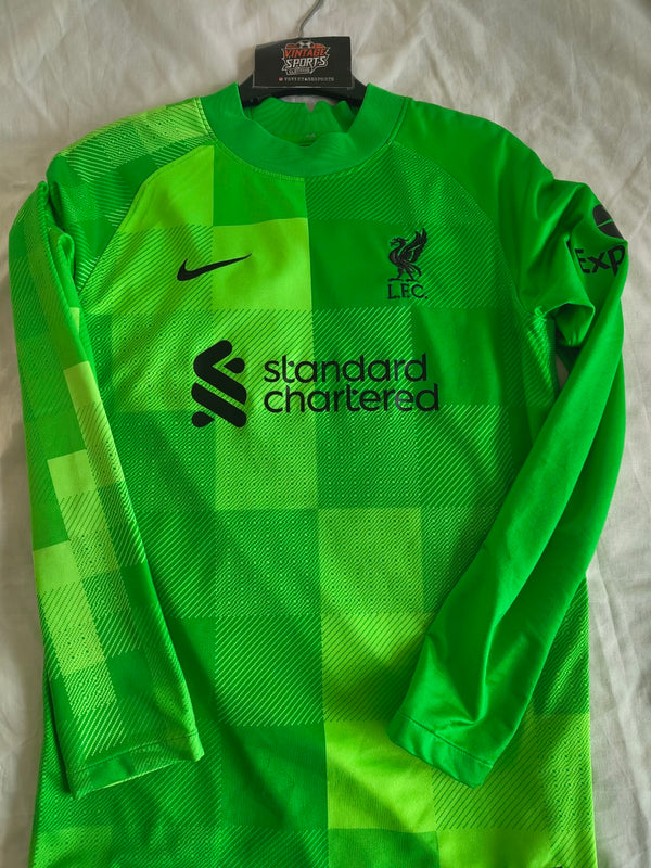 Liverpool FC Goalkeeper Football Shirt 2021-2022 (Youths) 13