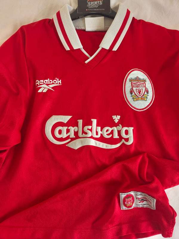 Liverpool FC Home Football Shirt 1996-1998 (XL) 17 Ince