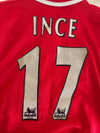 Liverpool FC Home Football Shirt 1996-1998 (XL) 17 Ince