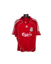 Liverpool FC Home Football Shirt 2006-2008 (S) #14 Alonso