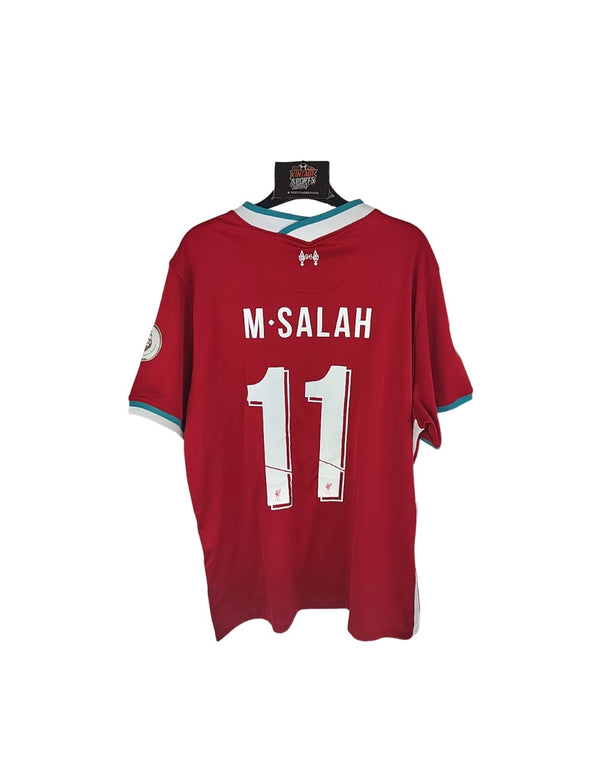 Liverpool FC Home Football Shirt 2020-2021 #11 Salah