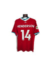Liverpool FC Home Football Shirt 2020-2021 (M) #14 Henderson