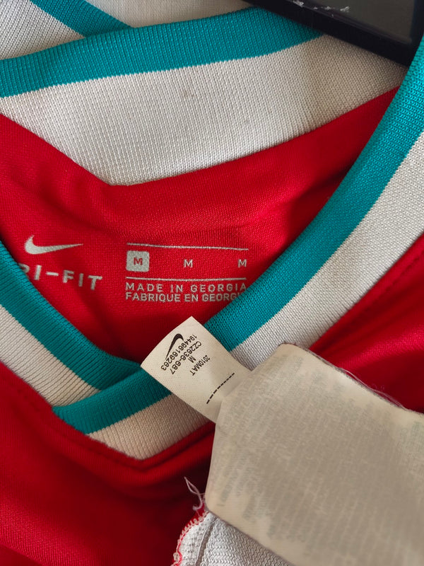 Liverpool FC Home Football Shirt 2020-2021 (M) #14 Henderson