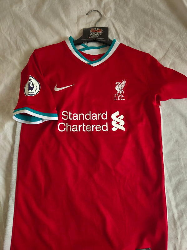 Liverpool FC Home Football Shirt 2020-2021 (Youths) 4 Virgil
