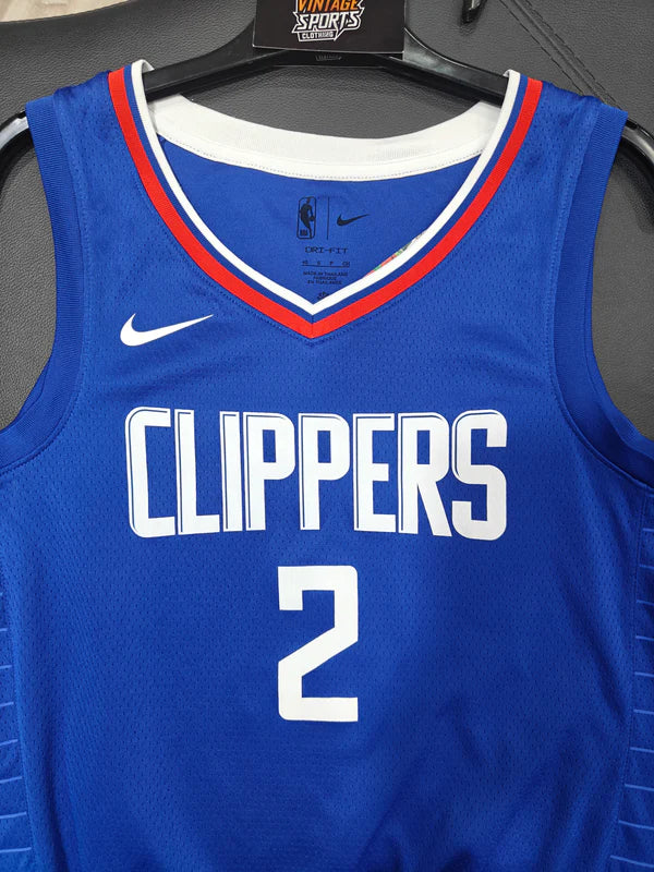 Los Angeles Clippers NBA Basketball Icon Jersey 2020 (S) 2 Leonard