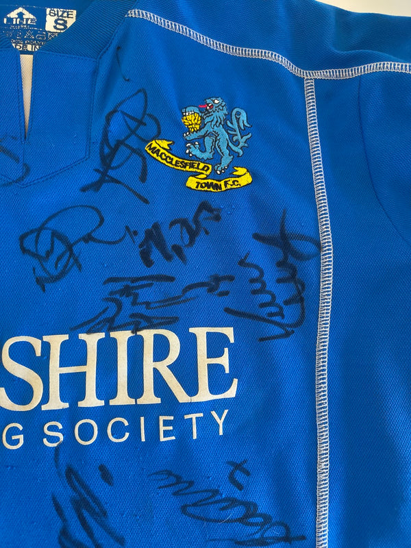 Macclesfield Town Signed Home Football Shirt 2006-2007 (S)