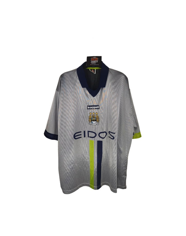 Manchester City Away Football Shirt 2001-2002 (XL)