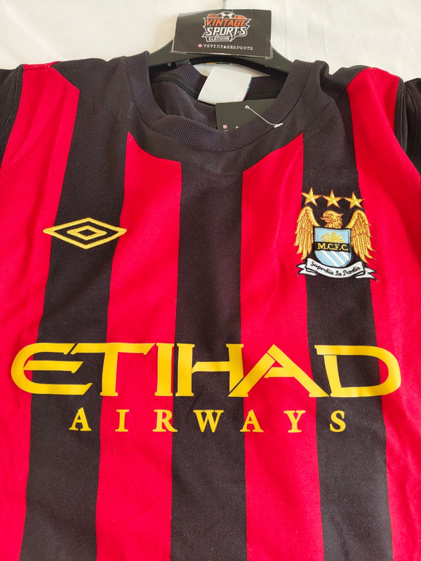 Manchester City Away Football Shirt 2011-2012 (S)