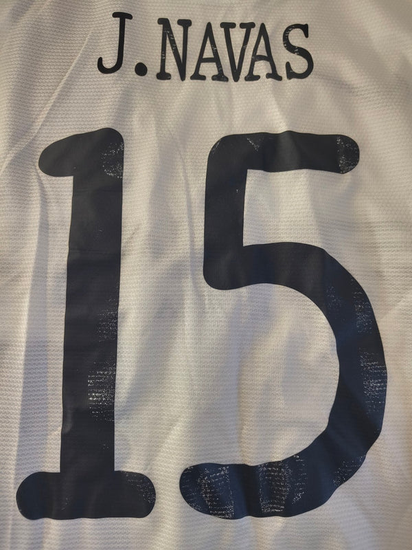 Manchester City Cup Third Football Shirt 2013-2014 (L) #15 Navas