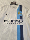 Manchester City Cup Third Football Shirt 2013-2014 (L) #15 Navas