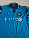 Manchester City Home Football Shirt 2001-2002 (L)