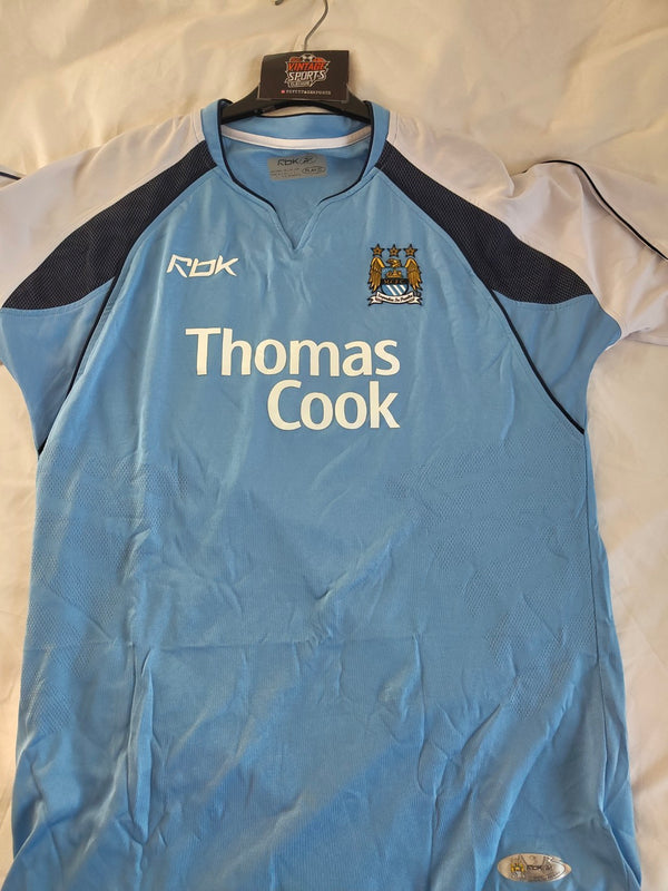 Manchester City Home Football Shirt 2006-2007 (L)
