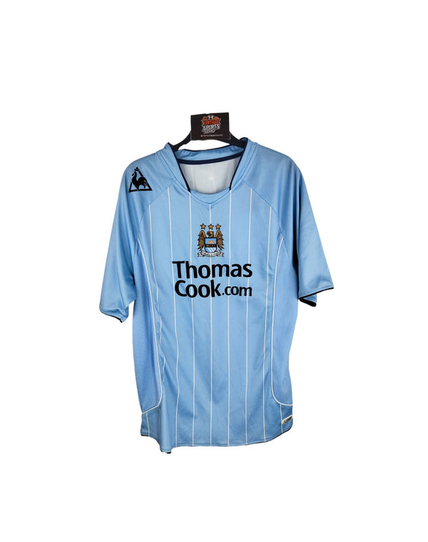 Manchester City Home Football Shirt 2007-2008 (M)