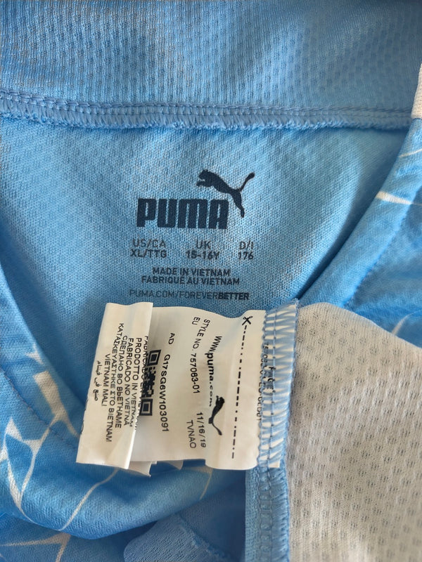 Manchester City Home Football Shirt 2020-2021 (Youths)