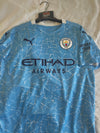 Manchester City Home Football Shirt 2020-2021 (Youths)