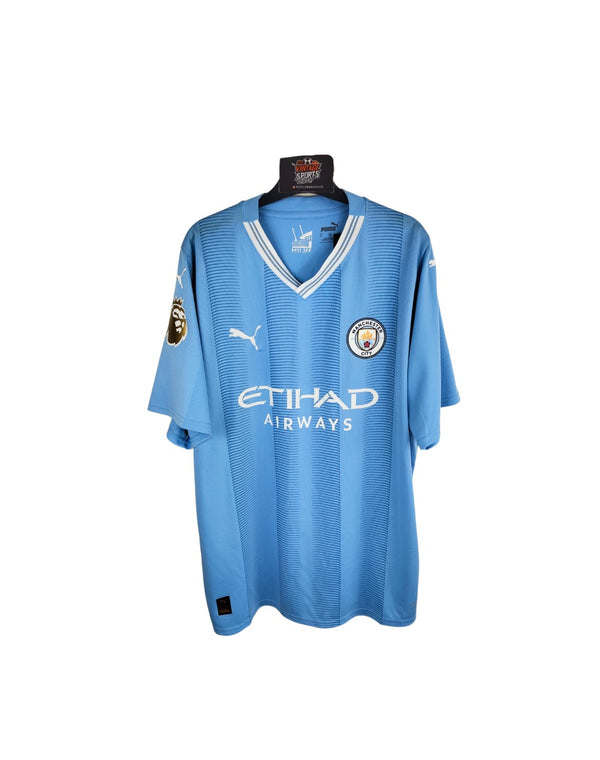 Manchester City Home Football Shirt 2023-2024 (XL) 10 Grealish