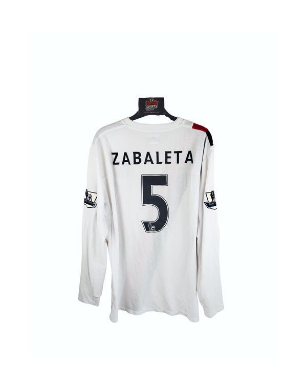 Manchester City Long Sleeve Third Football Shirt 2009-2010 (XL) 5 Zabaleta