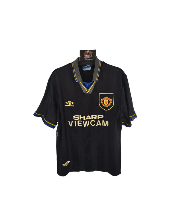 Manchester United Away Football Shirt 1993-1994 (M)