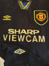 Manchester United Away Football Shirt 1993-1994 (M)