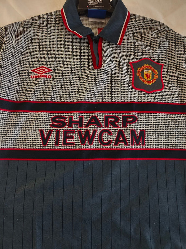 Manchester United Away Football Shirt 1995-1996 (Youths)