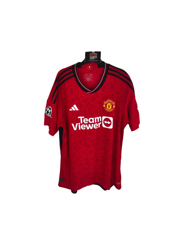 Manchester United Home Football Shirt 2023-2024 (XL) 11 Hojlund