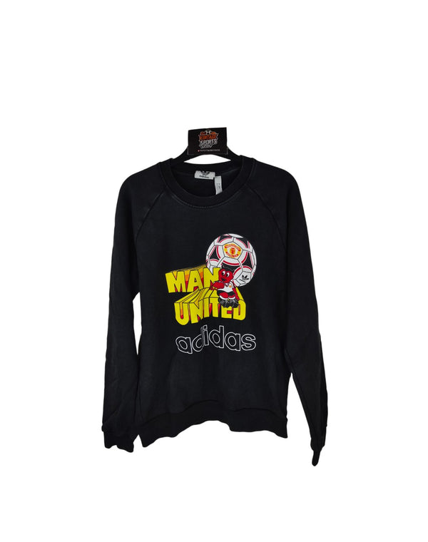 Manchester United Football Sweatshirt 2022 Adidas Originals (S)