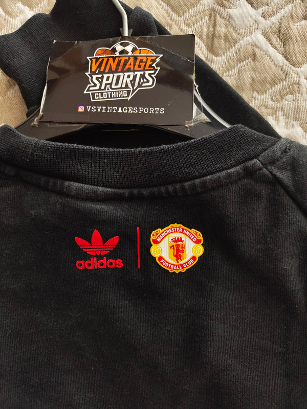 Manchester United Football Sweatshirt 2022 Adidas Originals (S)