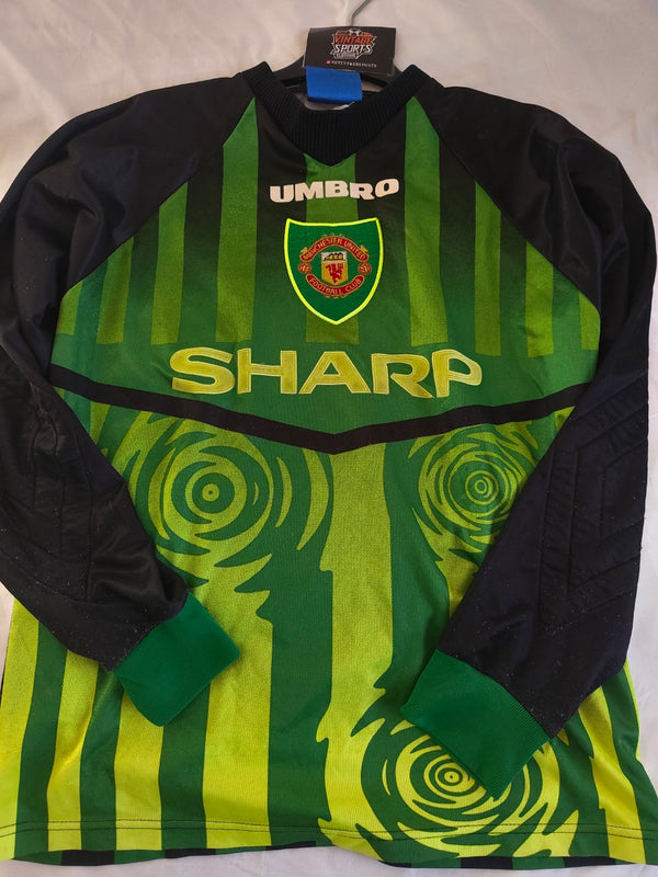 Manchester United Goalkeeper Football Shirt 1997-1998 (Youths)