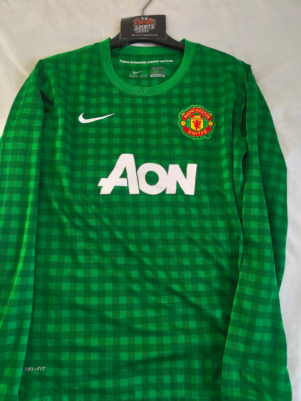 Manchester United Goalkeeper Football Shirt 2012-2013 (Youths)