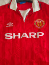 Manchester United Home Football Shirt 1992-1994 (L)