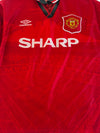 Manchester United Home Football Shirt 1994-1996 (Youths)