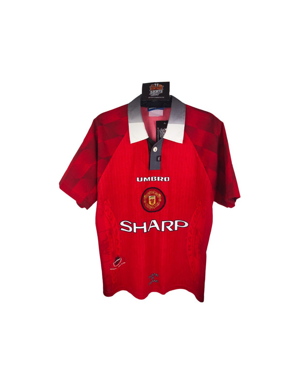 Manchester United Home Football Shirt 1996-1998 (Youths)