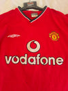 Manchester United Home Football Shirt 2000-2001 (XL)